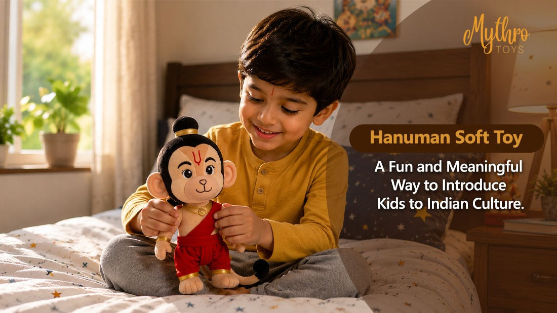 Hanuman Soft Toy: A Fun and Meaningful Way to Introduce Kids to Indian Culture